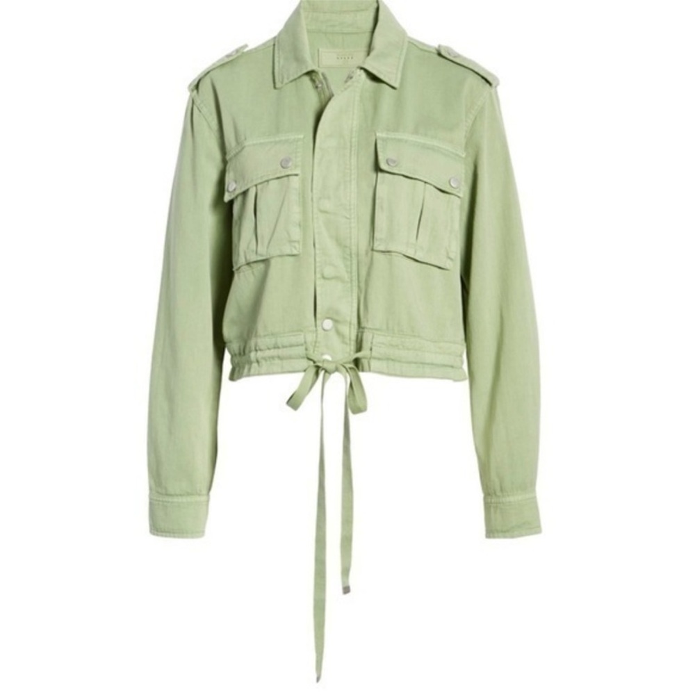 Blank NYC Sage Green Utility Jacket